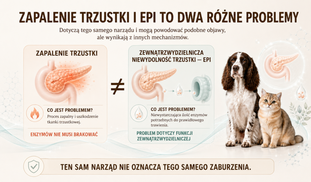 Zapalenie trzustki a zewnątrzwydzielnicza niewydolność trzustki — dlaczego nie należy ich mylić?